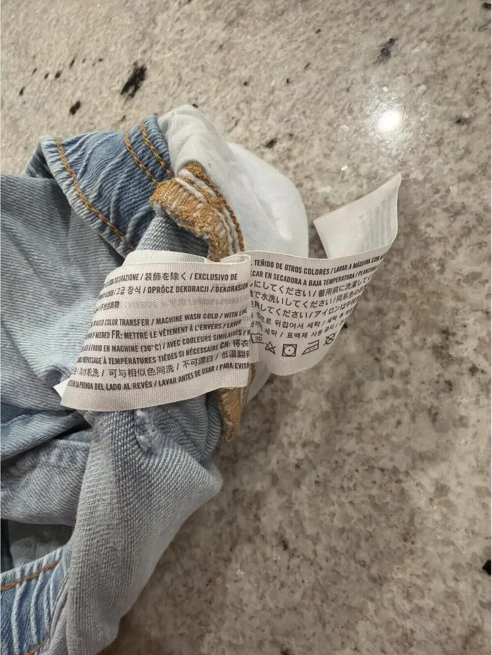 Abercrombie Kids Boys Jean Denim Shorts 15/16